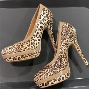Cheetah Print Baby Phat Pumps